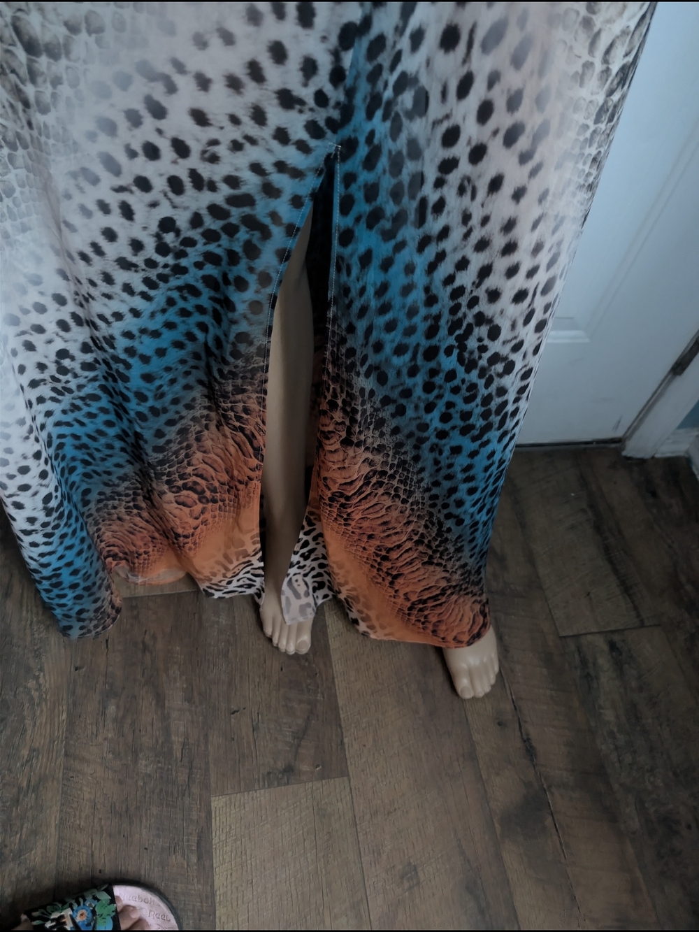 Marciano Multicolor Animal-Print Maxi Dress - Picture 3 of 8